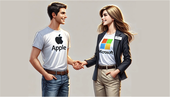 Apple microsoft