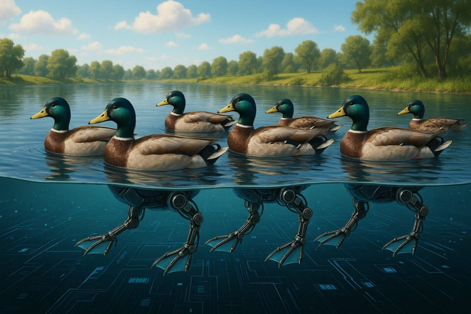 Inception Support Ltd 5 reasons why an Apple MSP (Managed Service Provider) is like a duck swimming gracefully over the water